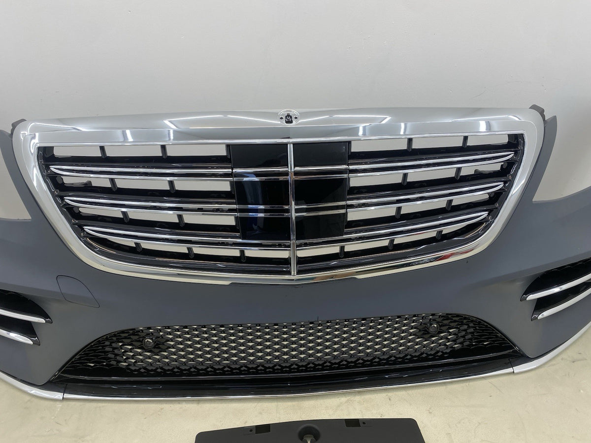 MERCEDES BENZ S CLASS W222 Complete Front Bumper  2015- 2020 (2228809500)