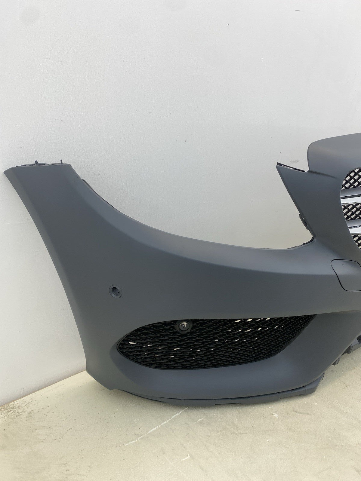 Mercedes-Benz C Class W205 2014-2018 Complete Front Bumper & Grilles  / AMG Line