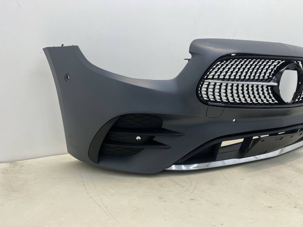 MERCEDES BENZ E CLASS W213 2018-2023 AMG LINE FRONT BUMPER COMPLETE