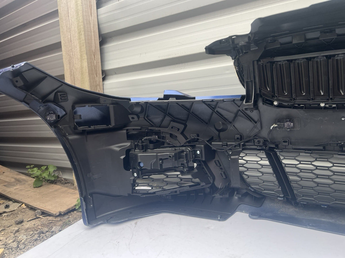 BMW 3 Series G20 G21 Complete Front Bumper 2019-2022 In Blue Genuine