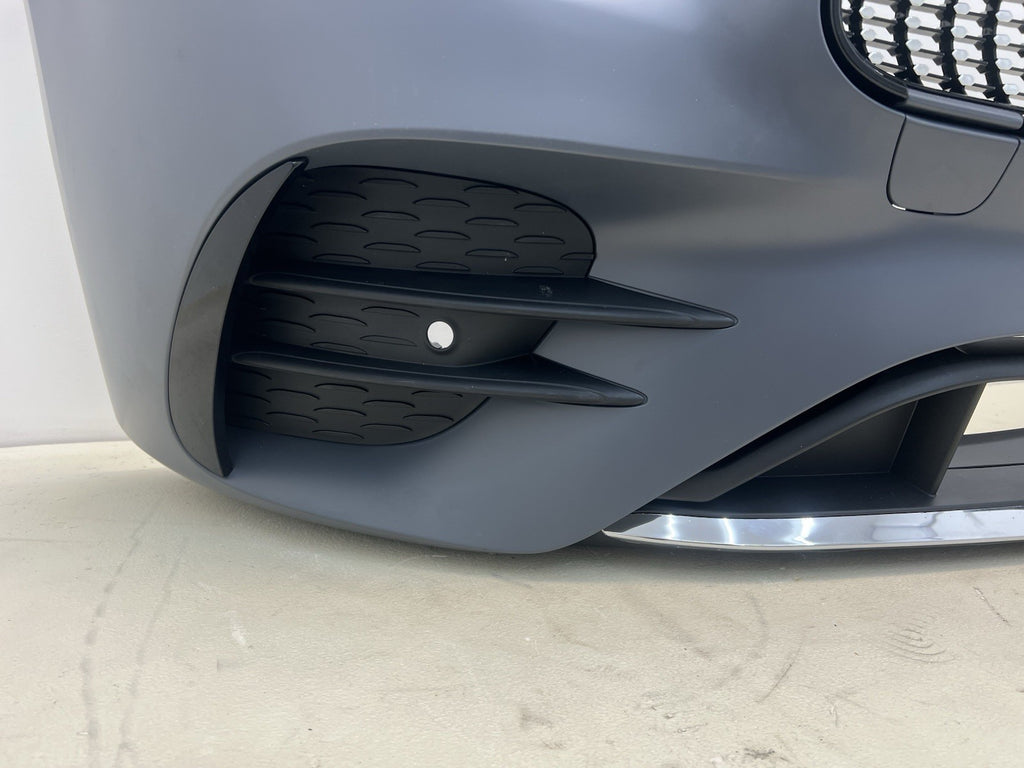 MERCEDES BENZ E CLASS W213 2018-2023 AMG LINE FRONT BUMPER COMPLETE