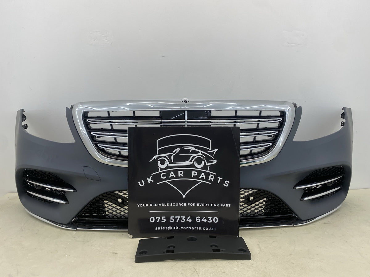 MERCEDES BENZ S CLASS W222 Complete Front Bumper  2015- 2020 (2228809500)