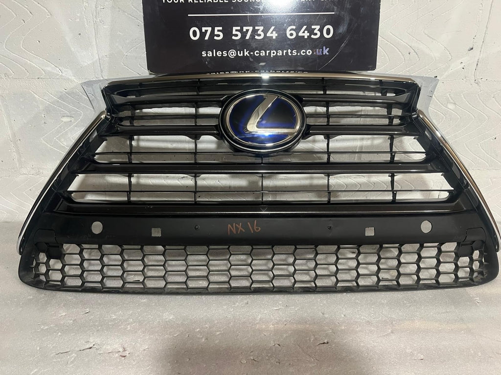 Lexus NX300h Original Front Main Grille With Badge Genuine 2016