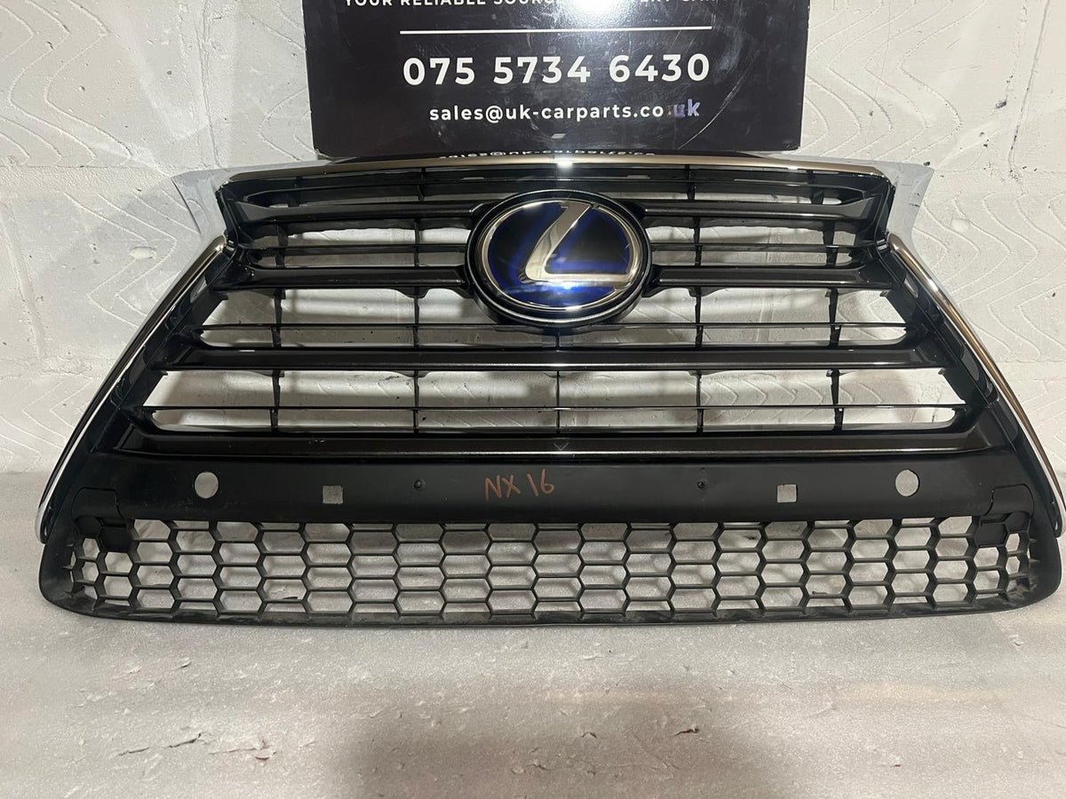 Lexus NX300h Original Front Main Grille With Badge Genuine 2016