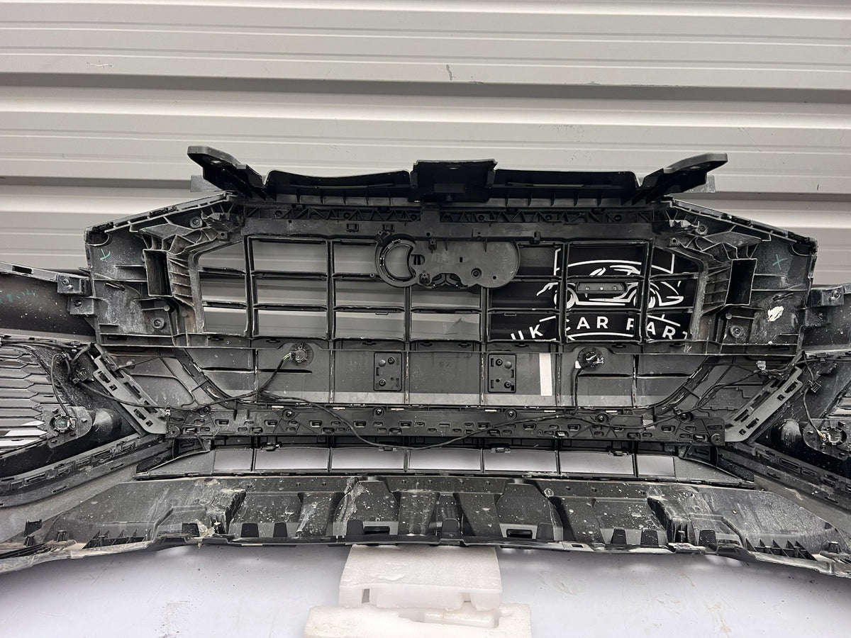 AUDI Q8 QUATTRO 2021-2024 GENUINE FRONT BUMPER WITH GRILL AND SENSORS COMPLETE