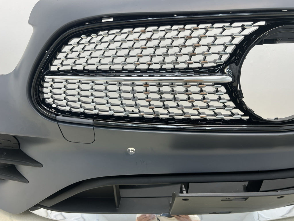 MERCEDES BENZ E CLASS W213 2018-2023 AMG LINE FRONT BUMPER COMPLETE