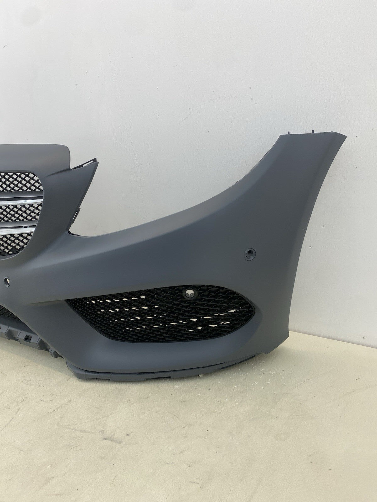 Mercedes-Benz C Class W205 2014-2018 Complete Front Bumper & Grilles  / AMG Line