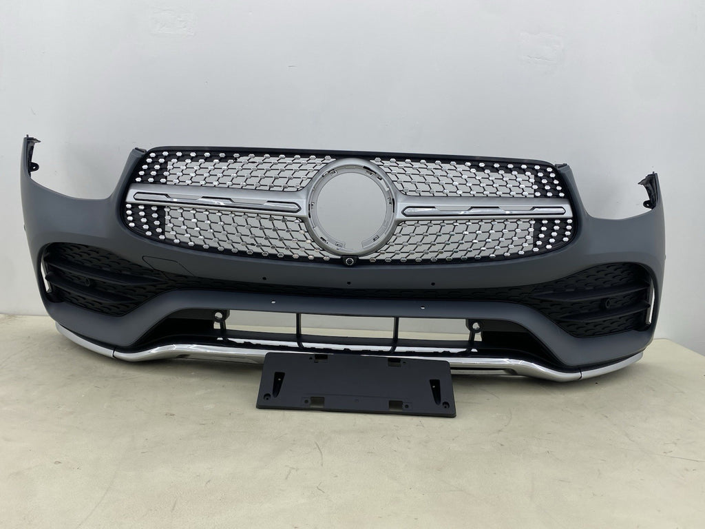 MERCEDES BENZ GLC AMG W253 X253 C253 FACELIFT COMPLETE FROMT BUMPER  2019-2022