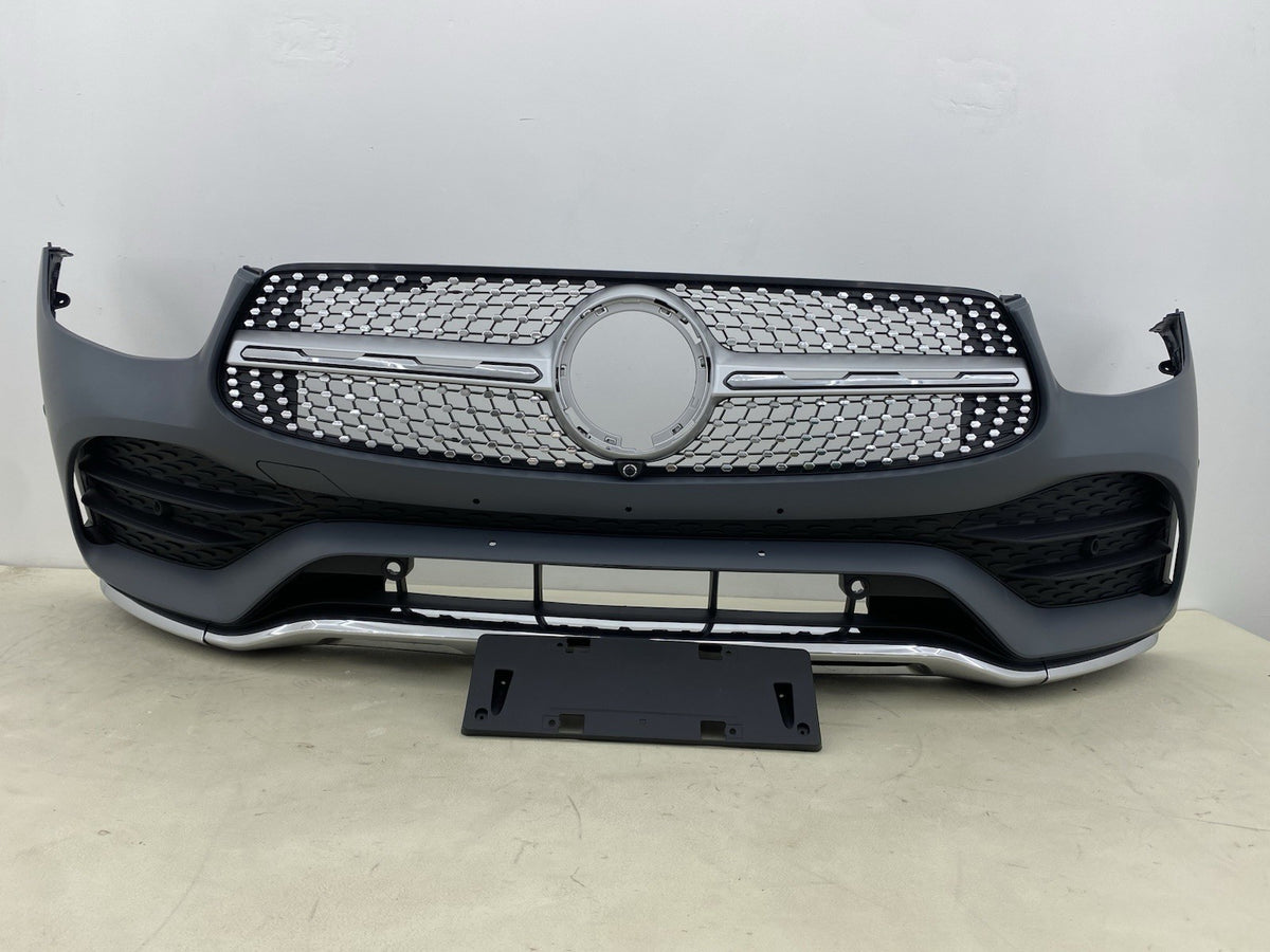 MERCEDES BENZ GLC AMG W253 X253 C253 FACELIFT COMPLETE FROMT BUMPER  2019-2022