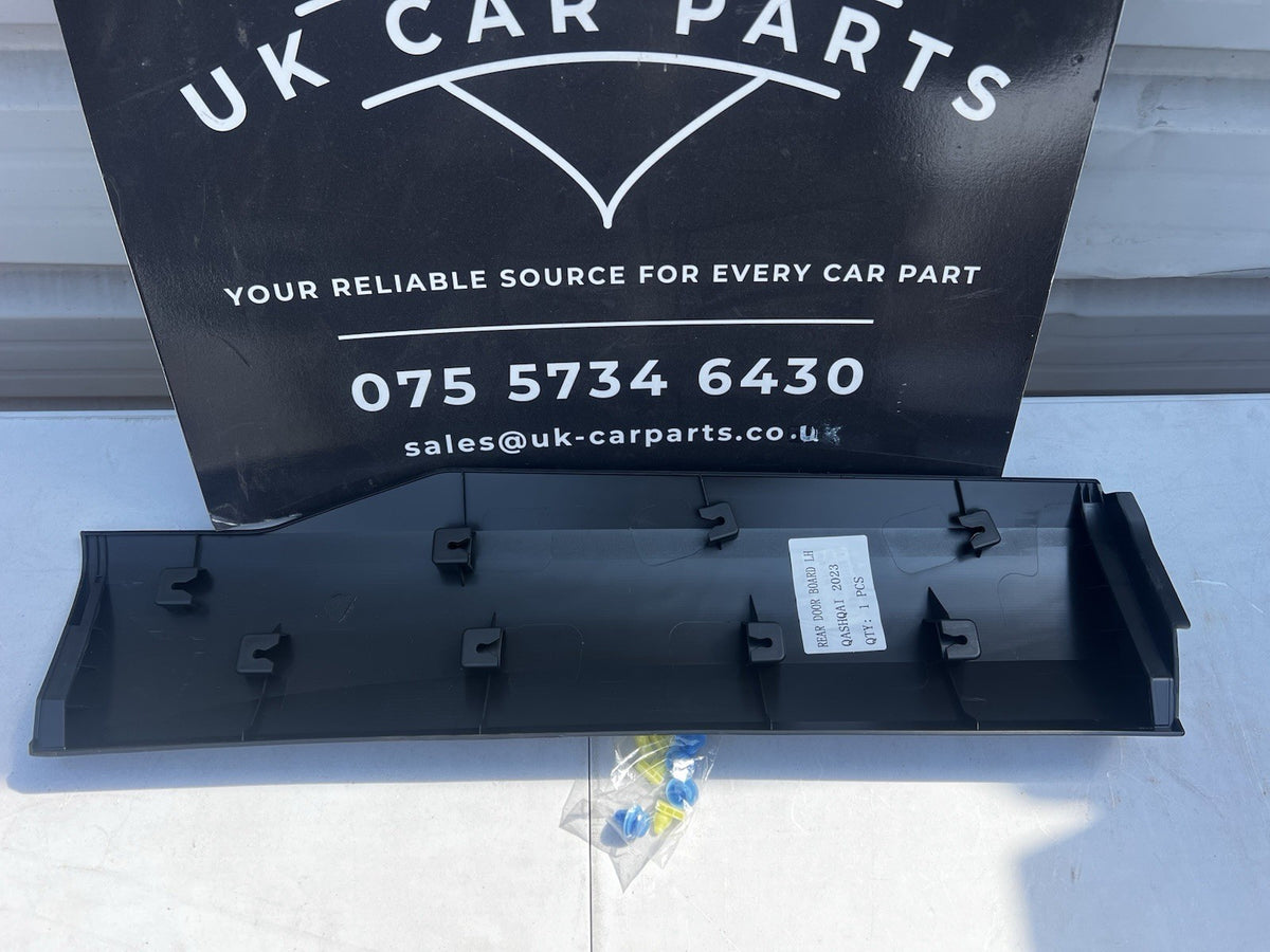 NISSAN QASHQAI 2022-24 REAR DOOR MOULDING TRIM PASSENGER SIDE 828706UA5A PRIME