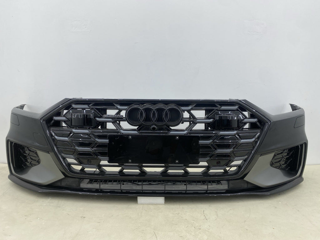 AUDI A7 / S7 2020-2025 COMPLETE FRONT BUMPER  WITH WIRE AND SENSORS GENUINE