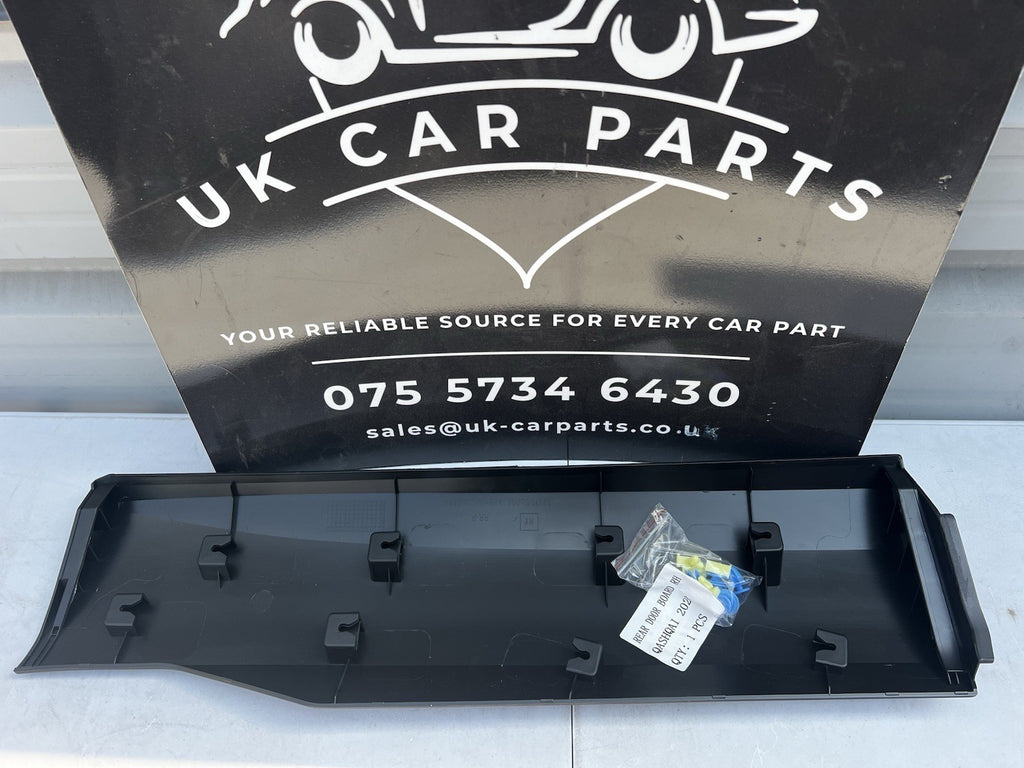 NISSAN QASHQAI REAR DOOR MOULDING TRIM DRIVER SIDE RIGHT 2022-24 828706UA5A NEW