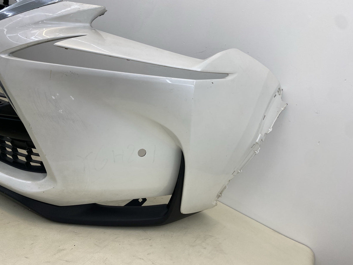 LEXUS NX 300H COMPLETE FRONT BUMPER WITH GRILL GENUINE 2014-2018