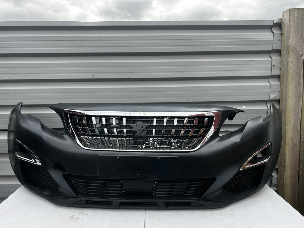 PEUGEOT 3008 2016- 2020 Front Bumper Primed New High Quality