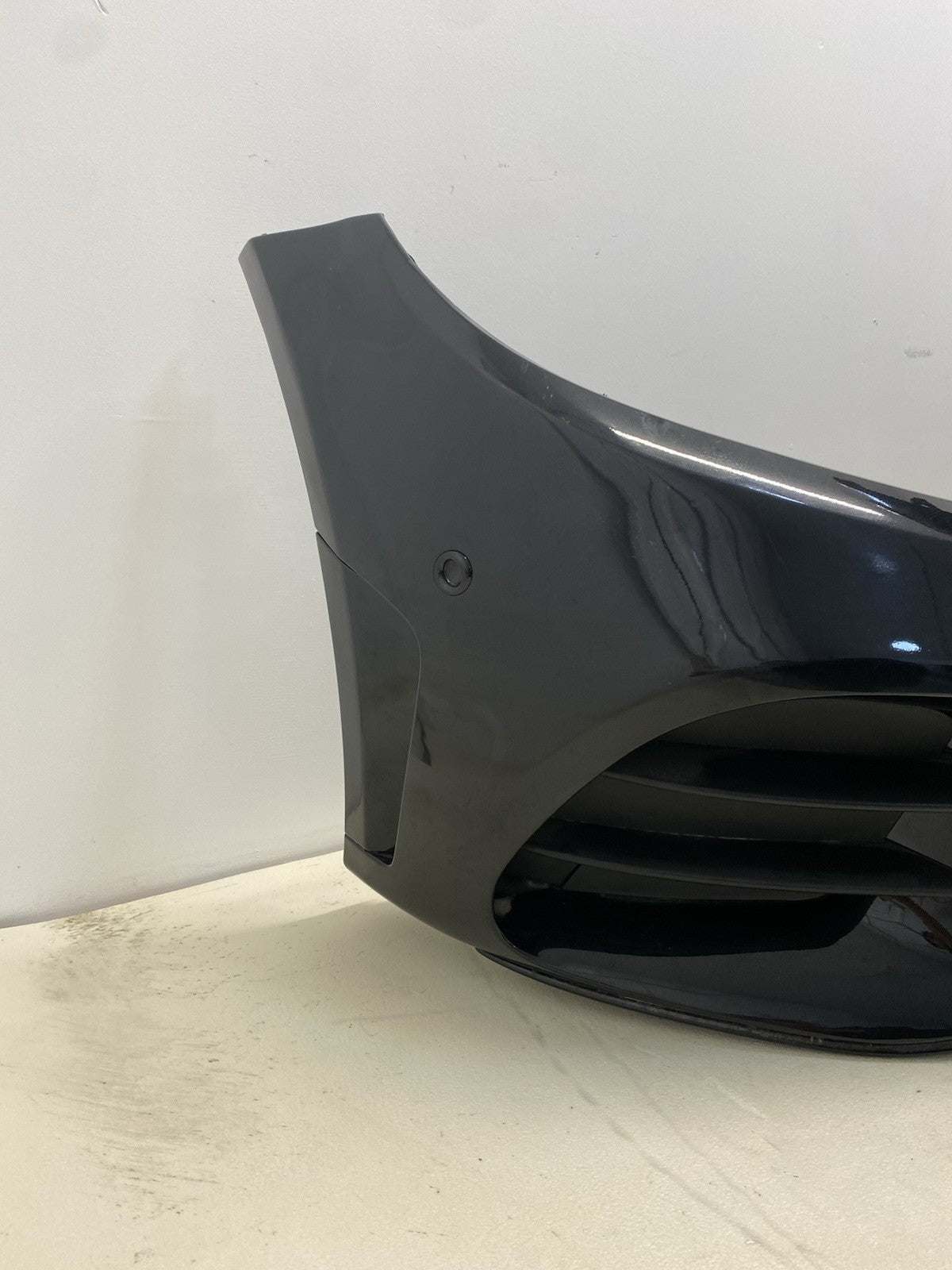 MERCEDES  W205 AMG LINE COMPLETE FRONT BUMPER WITH WIRING &SENSORS 2018 -2021
