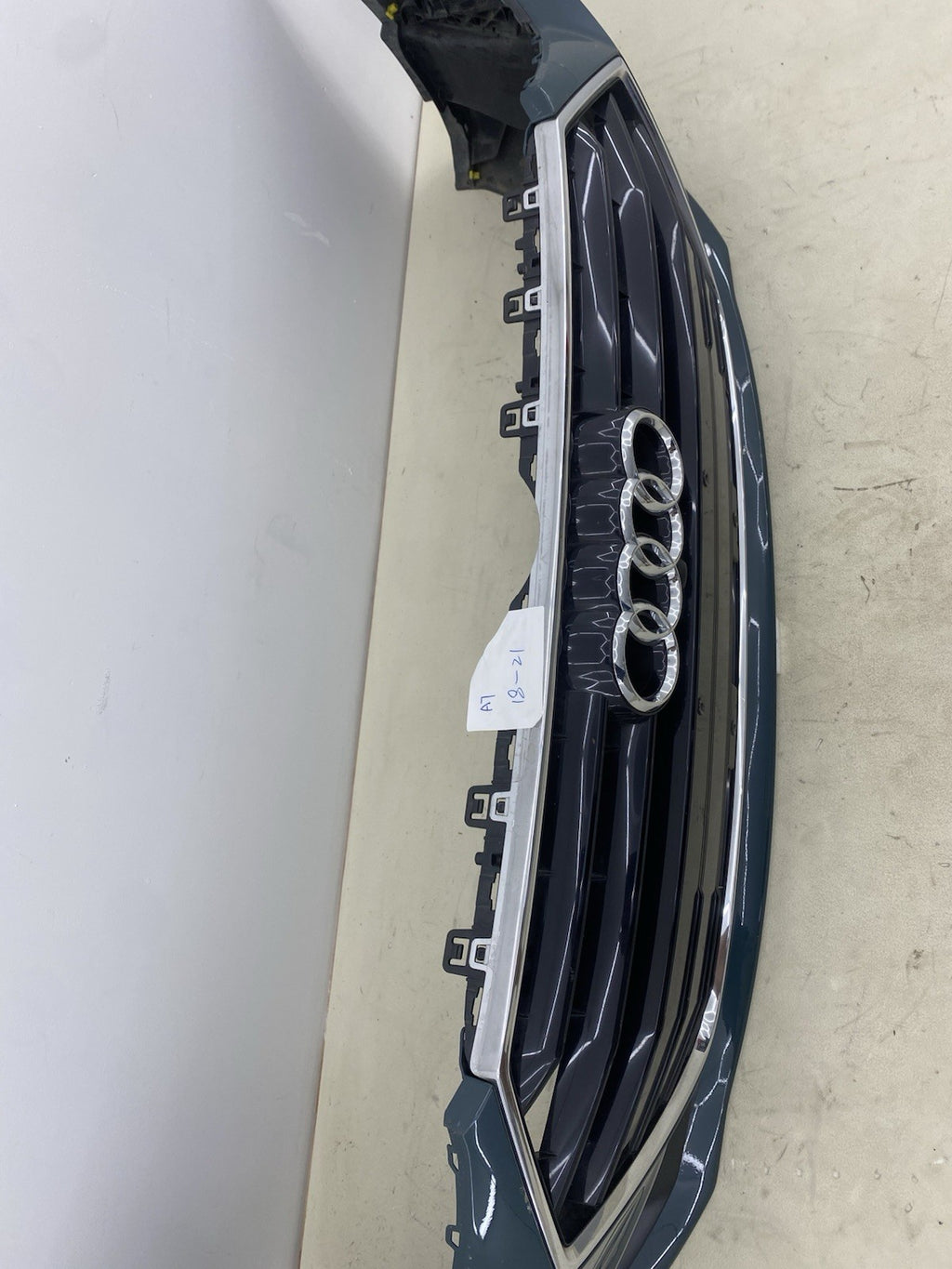 AUDI A7 2018-ONWARDS COMPLETE FRONT BUMPER IN GREEN GENUINE