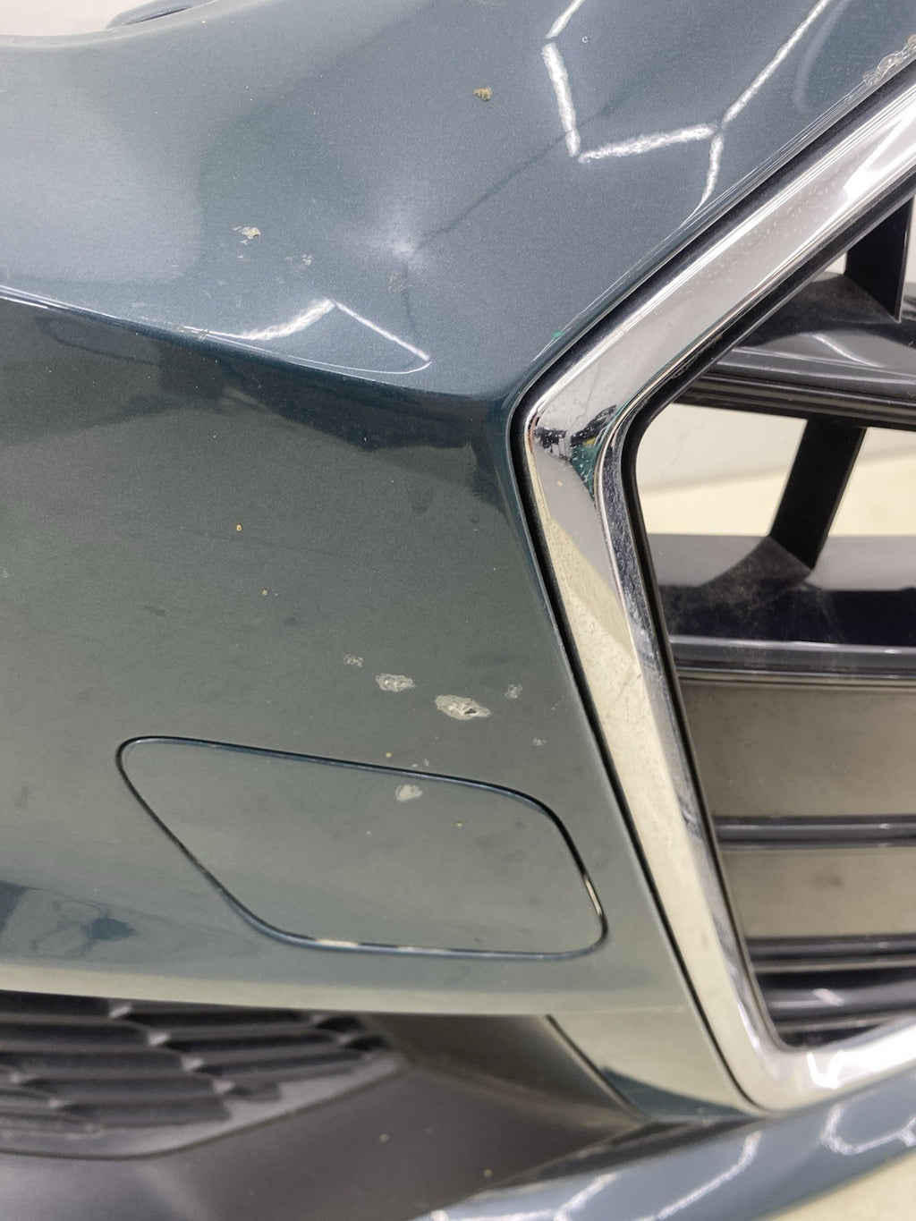 AUDI A7 2018-ONWARDS COMPLETE FRONT BUMPER IN GREEN GENUINE