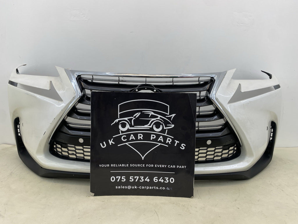 LEXUS NX 300H COMPLETE FRONT BUMPER WITH GRILL GENUINE 2014-2018