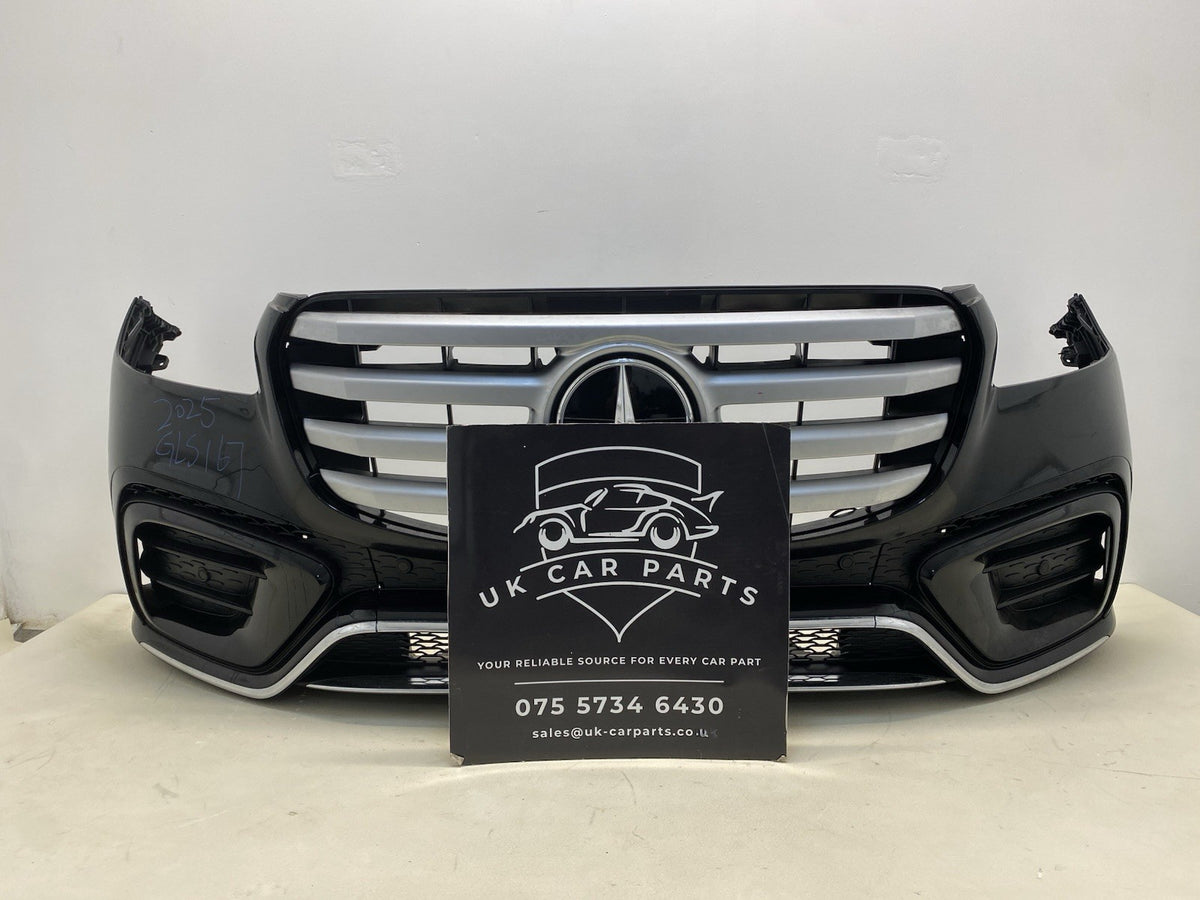 Mercedes Benz GLS X167 Facelift Complete Front Bumper With Wire & Sensor 2023-26