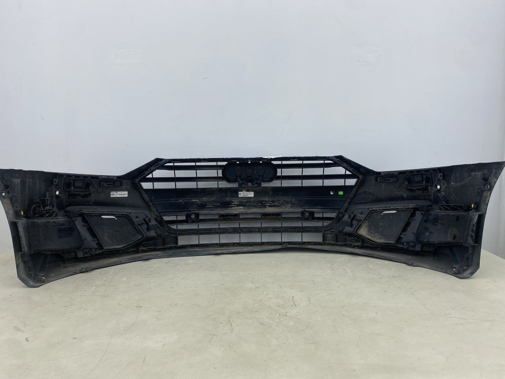 AUDI A7 2018-ONWARDS COMPLETE FRONT BUMPER IN GREEN GENUINE