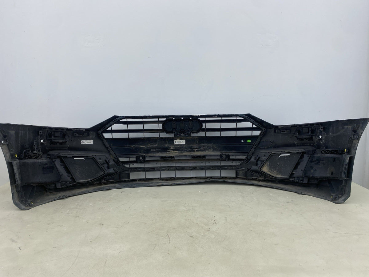 AUDI A7 2018-ONWARDS COMPLETE FRONT BUMPER IN GREEN GENUINE