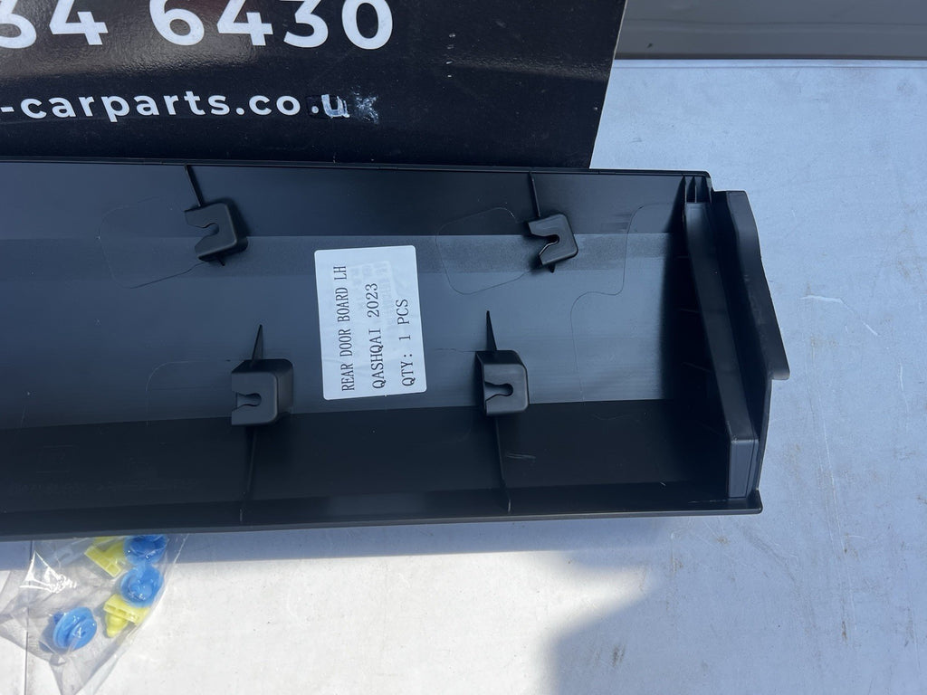 NISSAN QASHQAI 2022-24 REAR DOOR MOULDING TRIM PASSENGER SIDE 828706UA5A PRIME