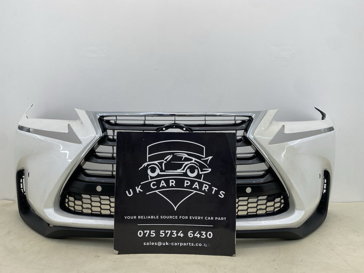 LEXUS NX 300H COMPLETE FRONT BUMPER WITH GRILL GENUINE 2014-2018