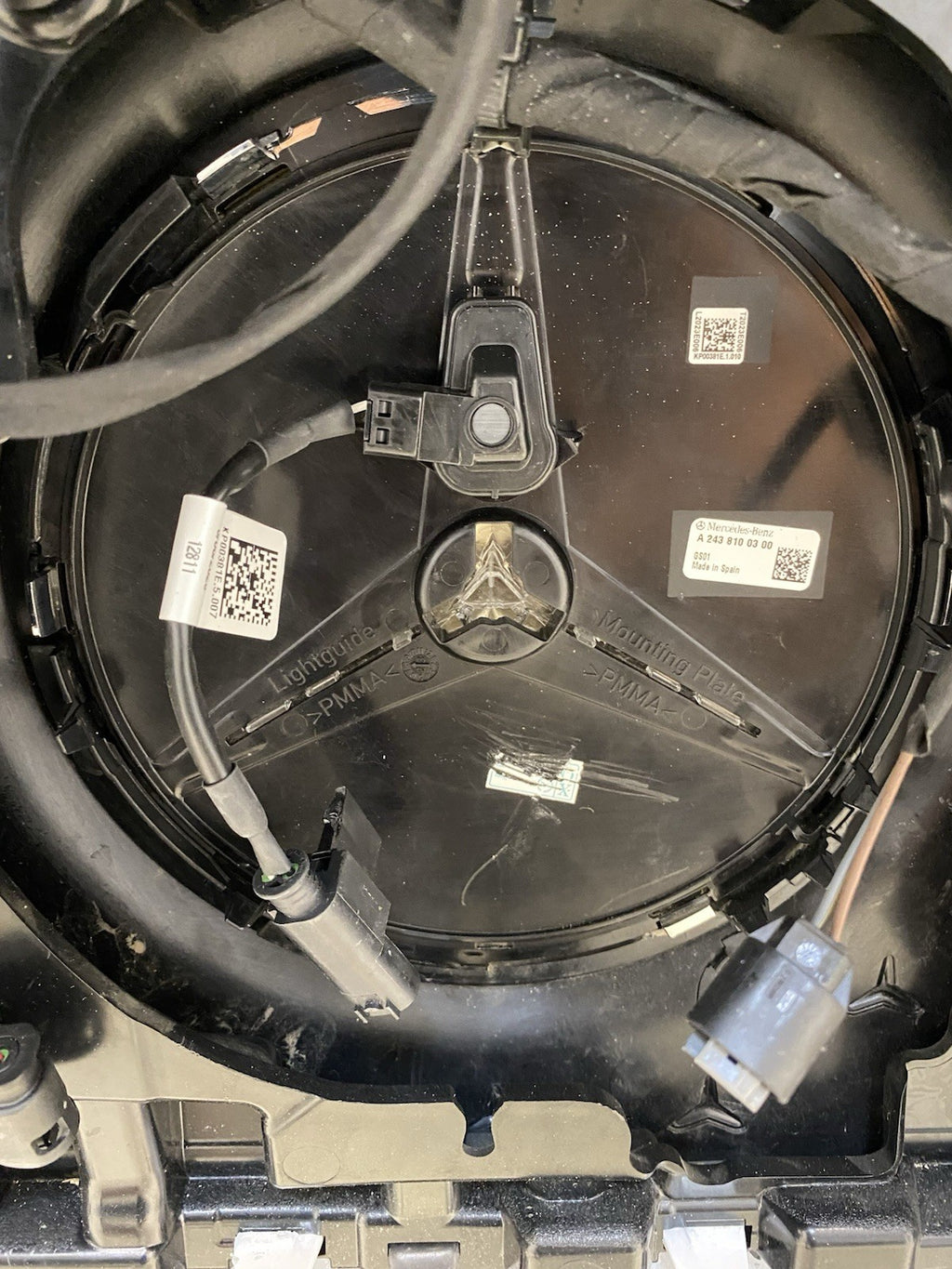 Mercedes Benz EQB AMG LINE W243 COMPLETE FRONT BUMPER WITH WIRE & SENSORS 24-ON