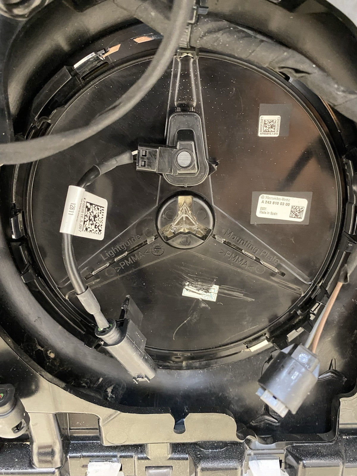 Mercedes Benz EQB AMG LINE W243 COMPLETE FRONT BUMPER WITH WIRE & SENSORS 24-ON