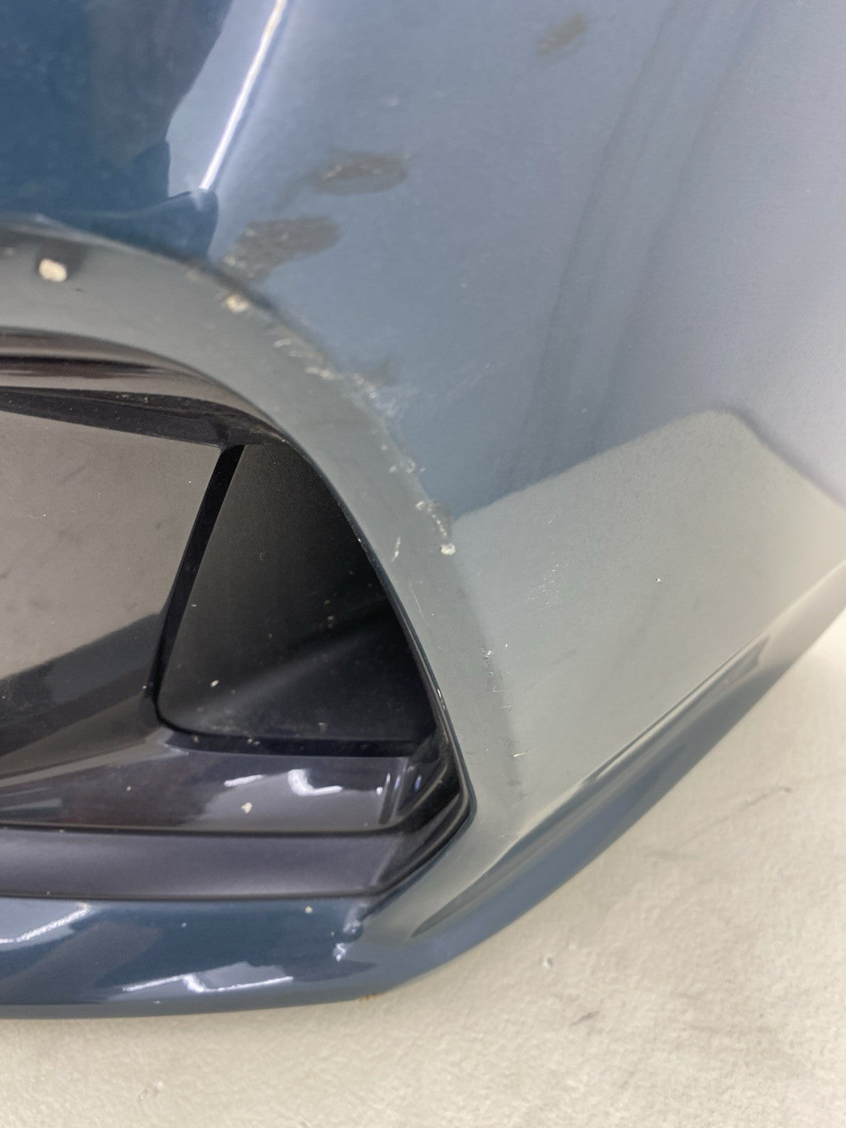 AUDI A7 2018-ONWARDS COMPLETE FRONT BUMPER IN GREEN GENUINE