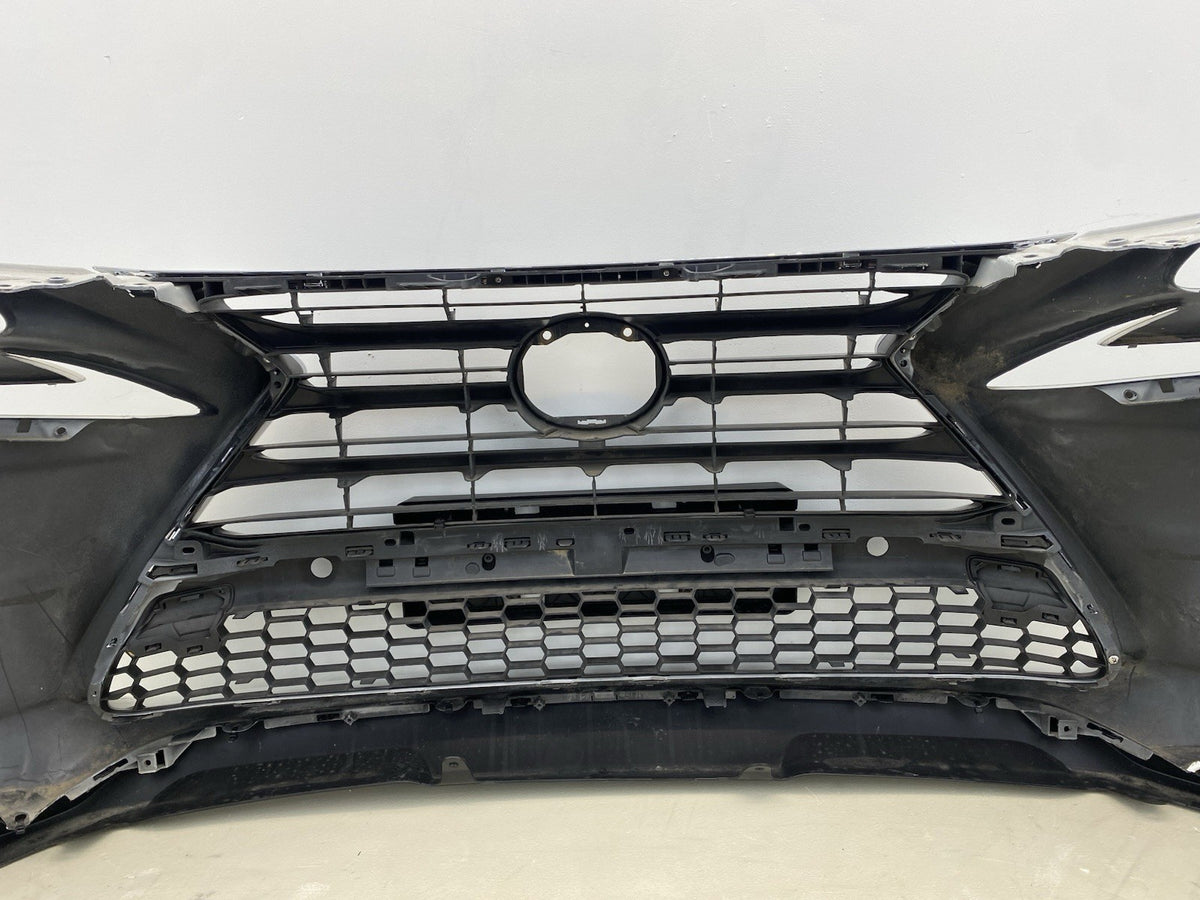 LEXUS NX 300H COMPLETE FRONT BUMPER WITH GRILL GENUINE 2014-2018