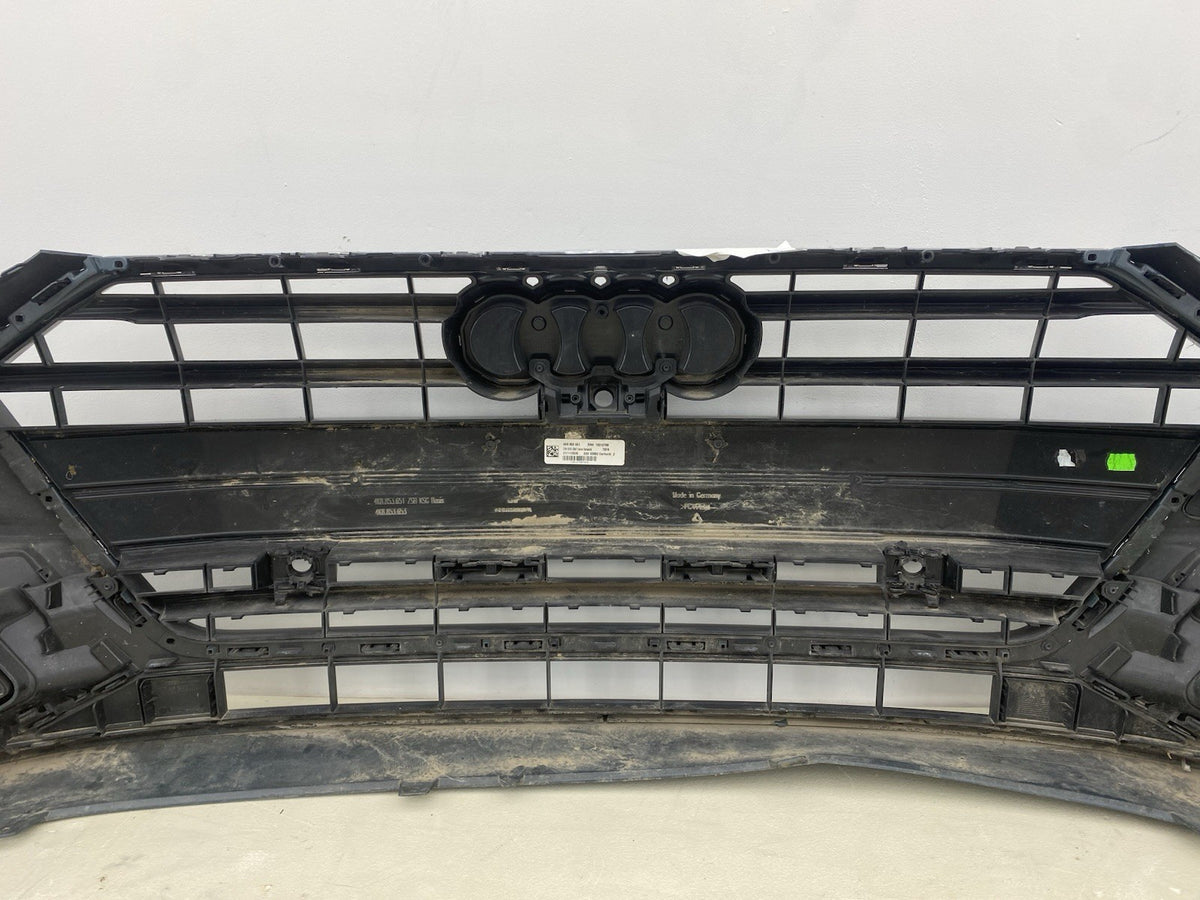 AUDI A7 2018-ONWARDS COMPLETE FRONT BUMPER IN GREEN GENUINE