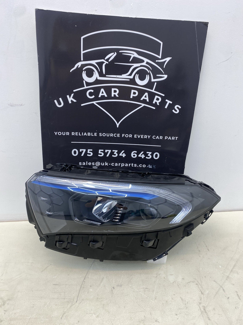 MERCEDES EQA EQB W243 PASSENGER SIDE LEFT LED HEADLIGHT 2022-2026  A2439069300