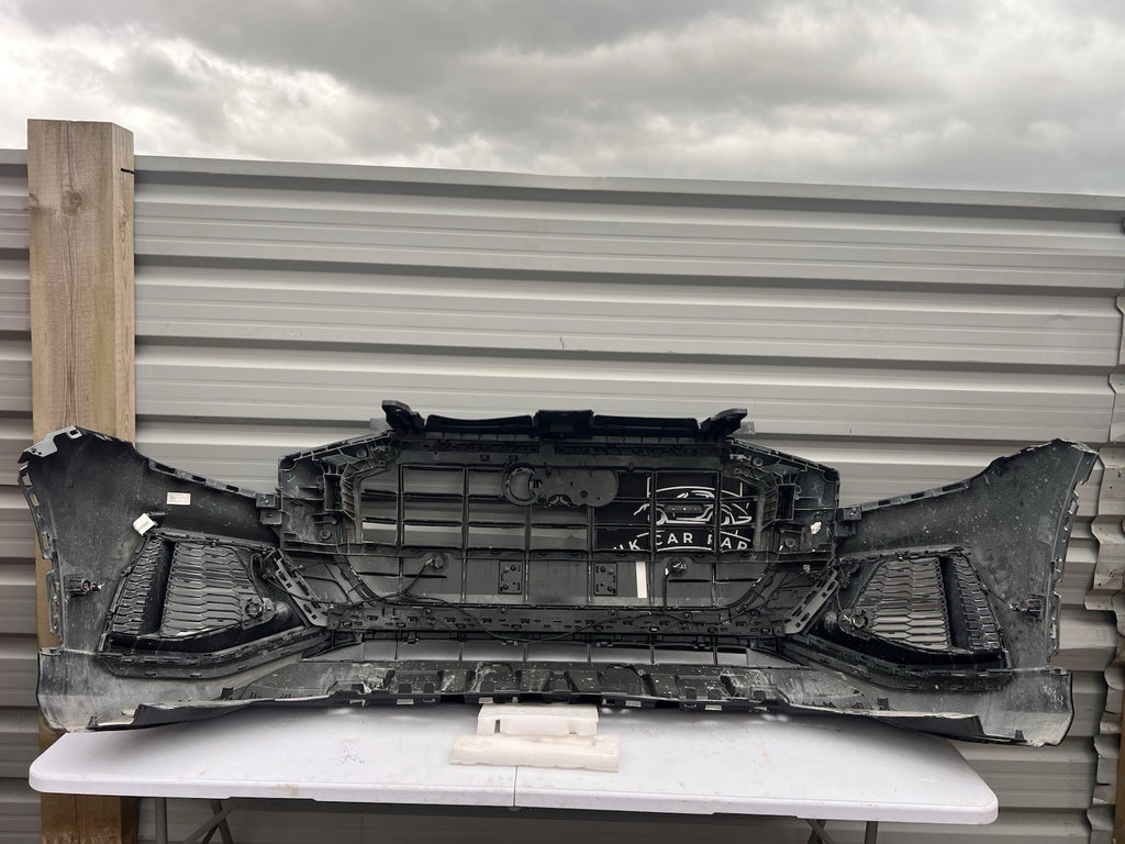 AUDI Q8 QUATTRO 2021-2024 GENUINE FRONT BUMPER WITH GRILL AND SENSORS COMPLETE