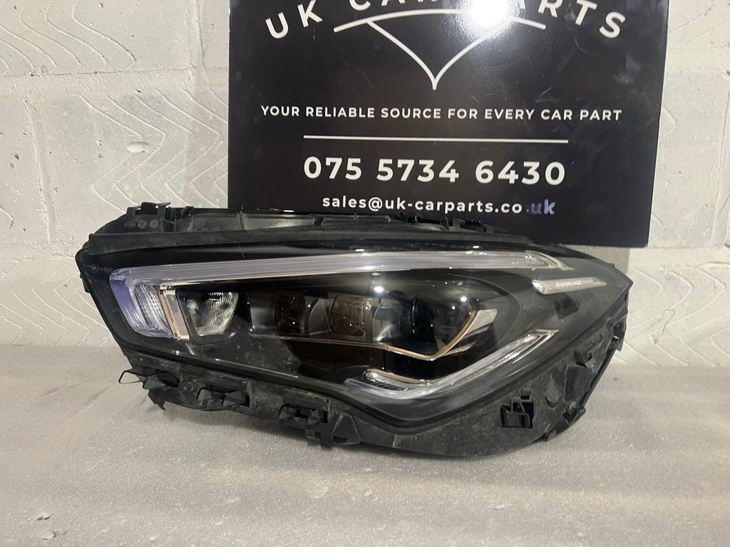 Mercedes-Benz CLA W118 left LED headlight 2020-on Complete With Modules Genuine