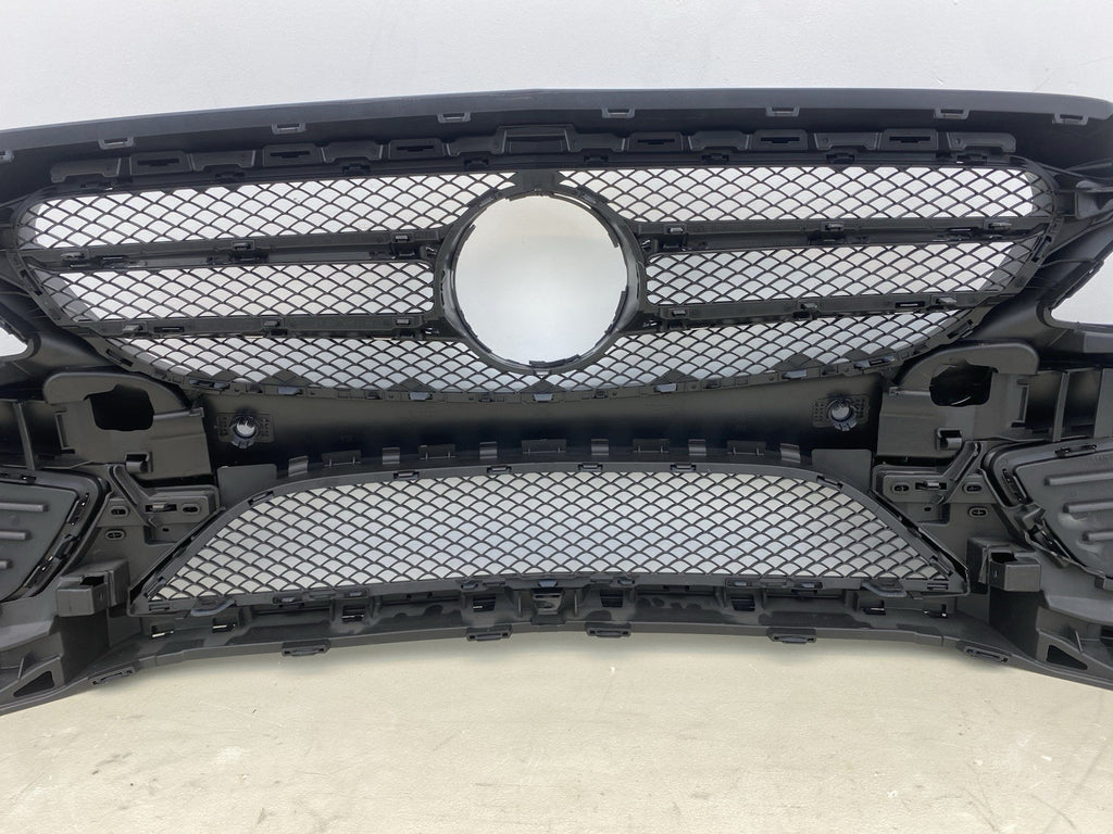 Mercedes-Benz C Class W205 2014-2018 Complete Front Bumper & Grilles  / AMG Line