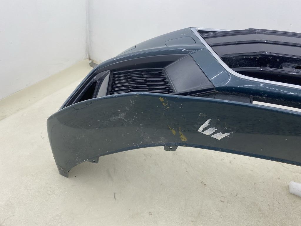 AUDI A7 2018-ONWARDS COMPLETE FRONT BUMPER IN GREEN GENUINE