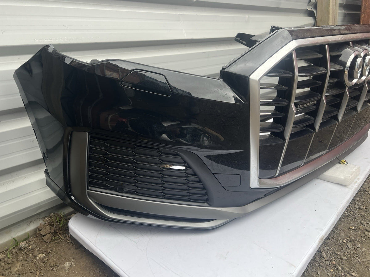 Audi Q7 4M Front Bumper S Line 2021-2024 Facelift Genuine Complete