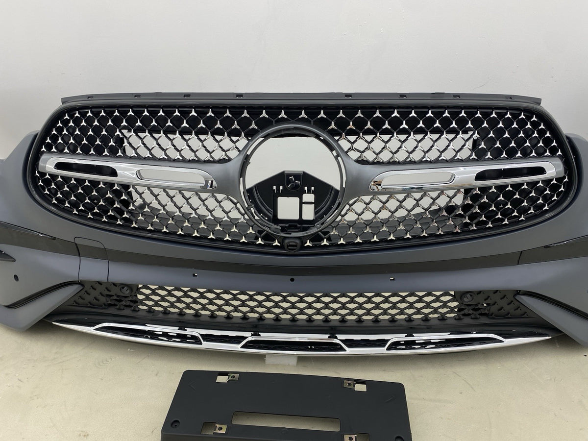 MERCEDES BENZ GLC AMG LINE  W254 X254 C254 COMPLETE FRONT BUMPER  2023- OWORDS