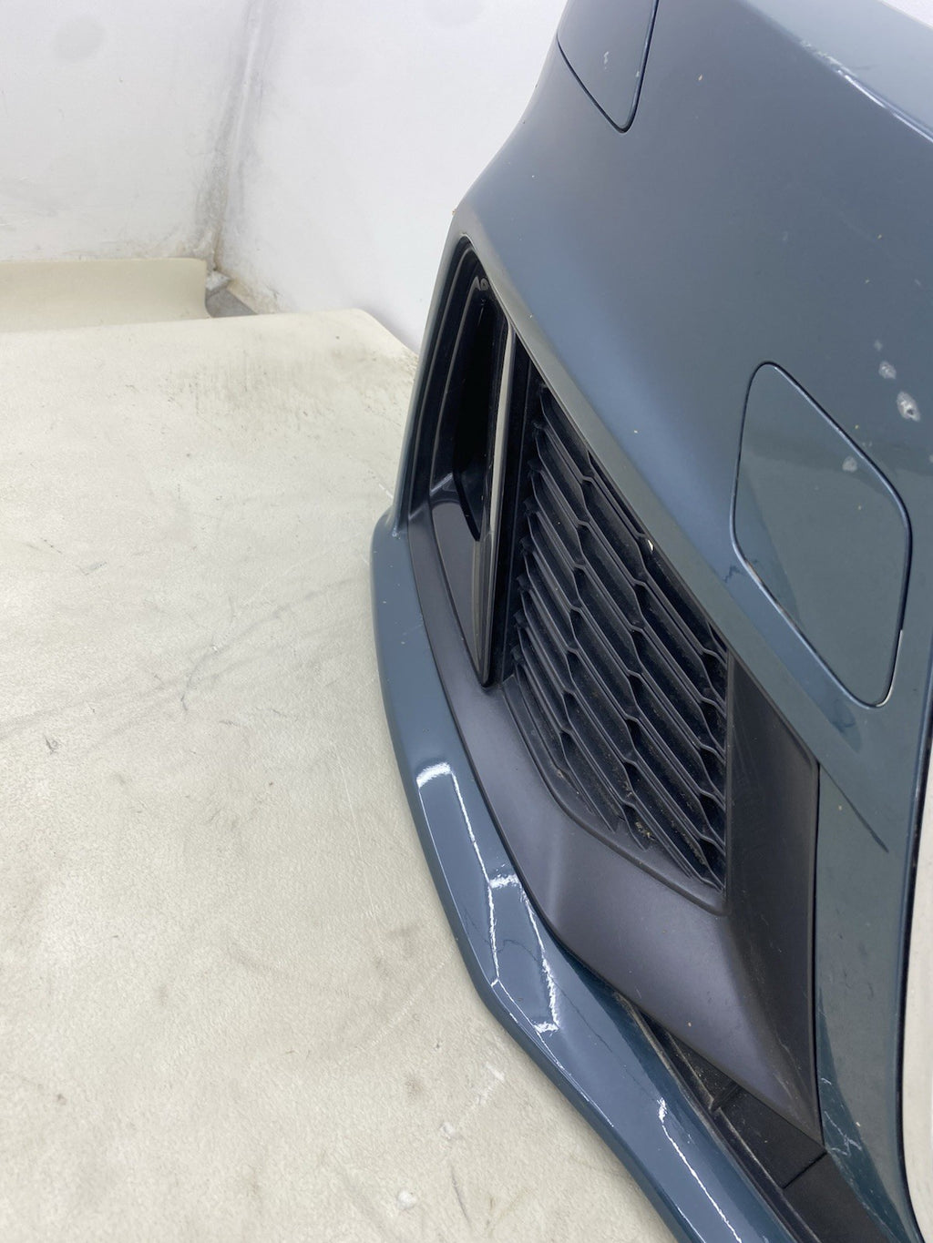 AUDI A7 2018-ONWARDS COMPLETE FRONT BUMPER IN GREEN GENUINE