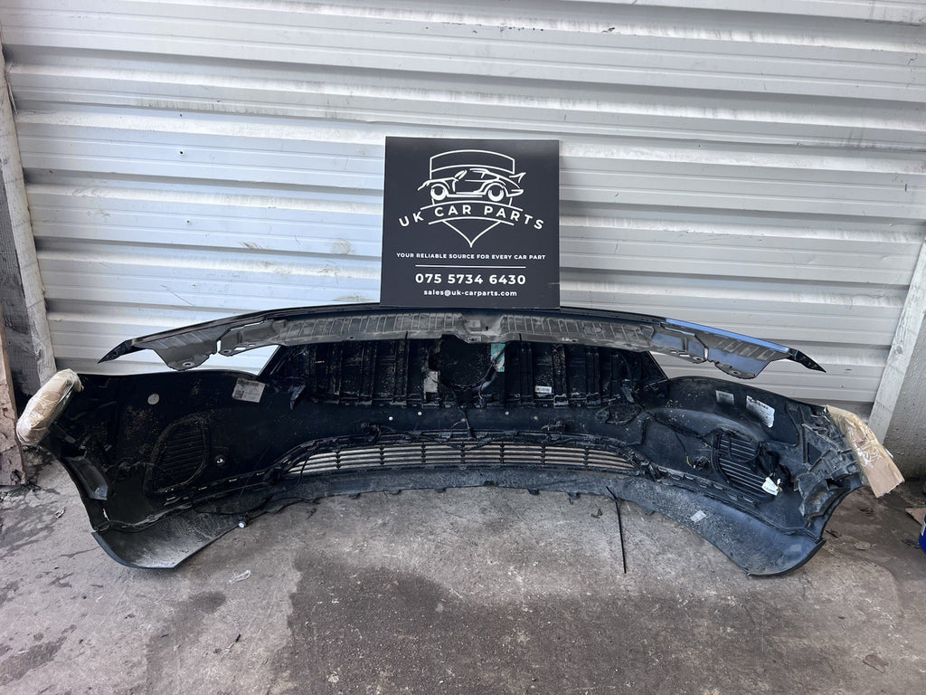 Mercedes Benz EQA Front Bumper Black With Sensors And Wire Genuine