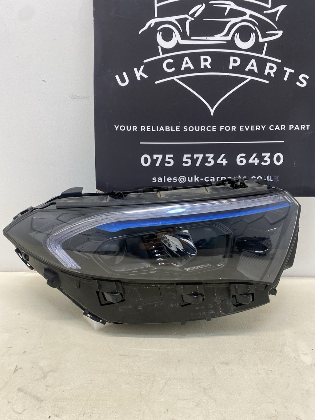 MERCEDES EQA EQB W243 DRIVER SIDE RIGHT LED HEADLIGHT 2022- 2026 A2439069400