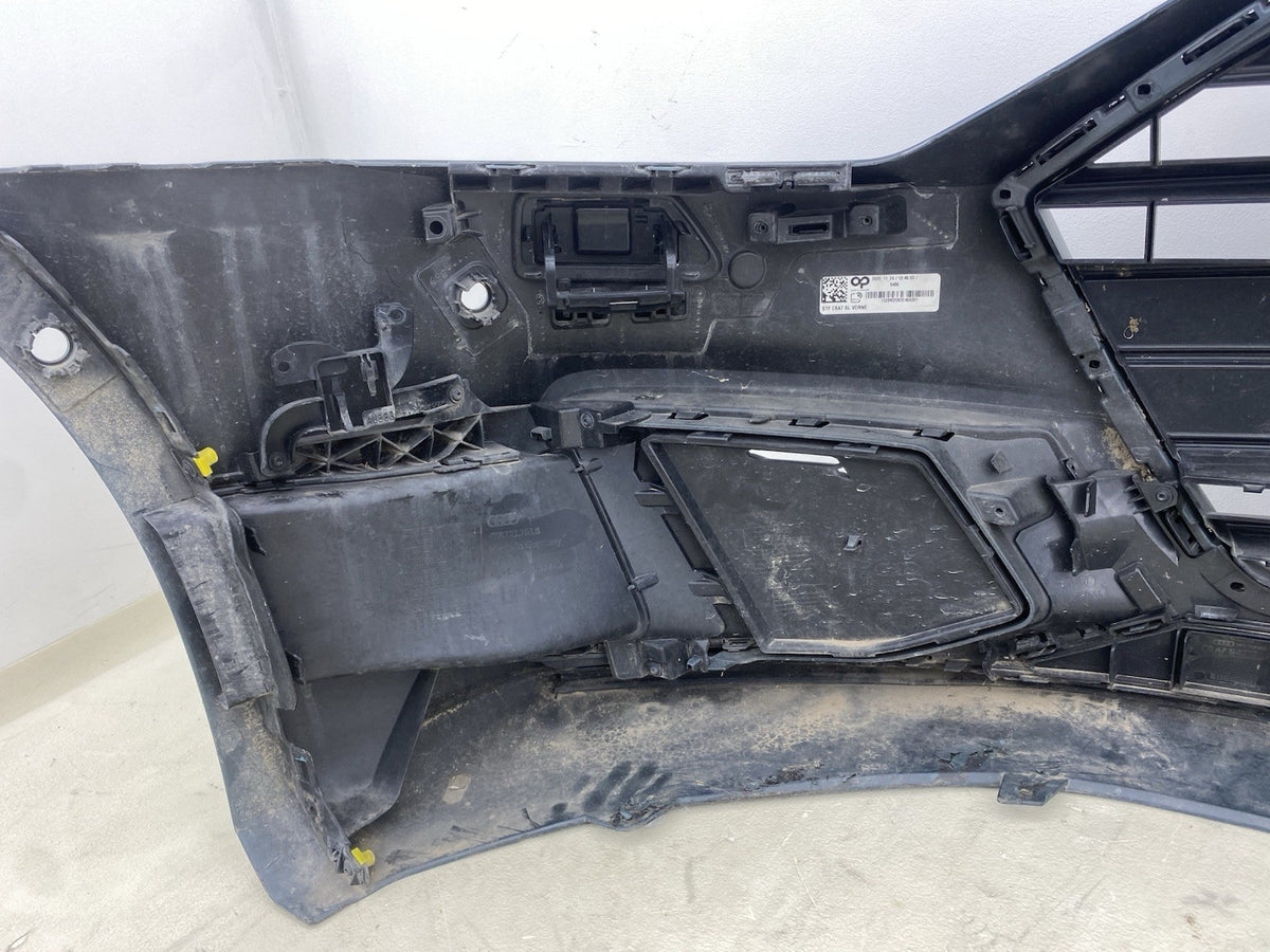 AUDI A7 2018-ONWARDS COMPLETE FRONT BUMPER IN GREEN GENUINE