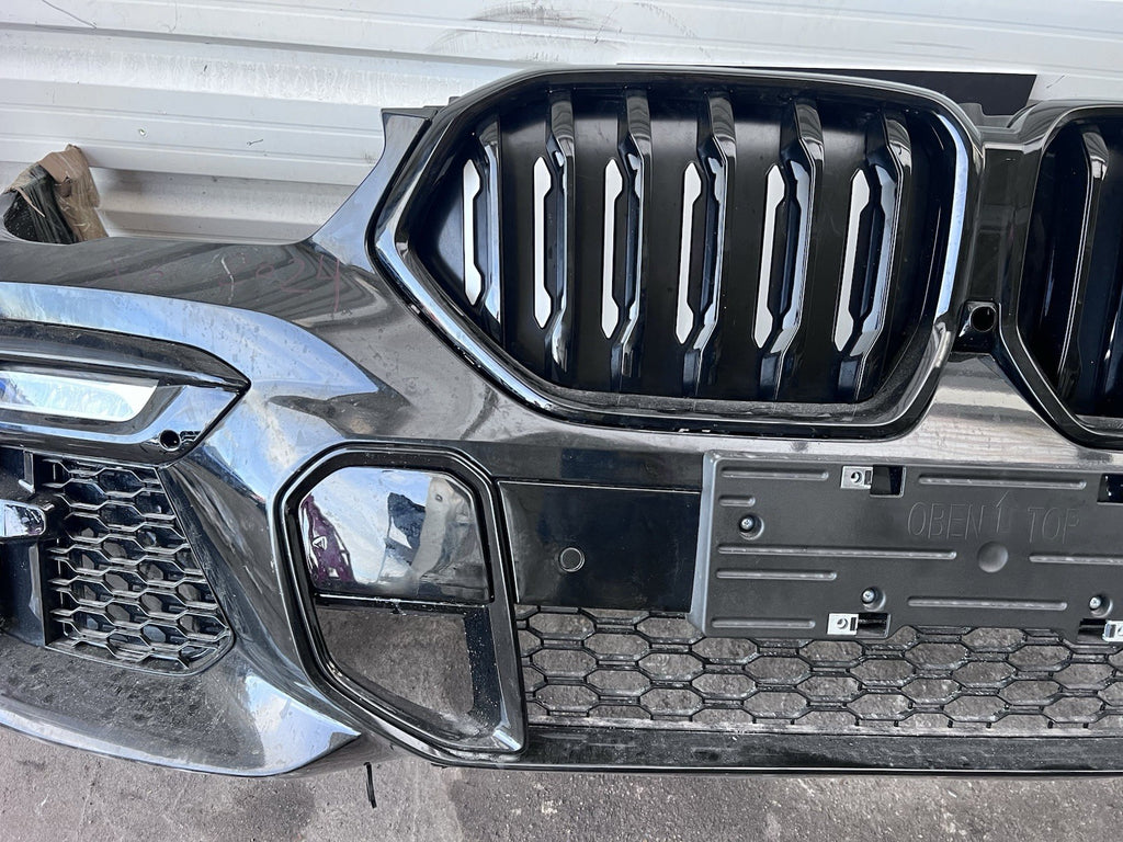 BMW X5/X6 M Sport Complete Front Bumper With Sensors & Wire Genuine 2019-2023