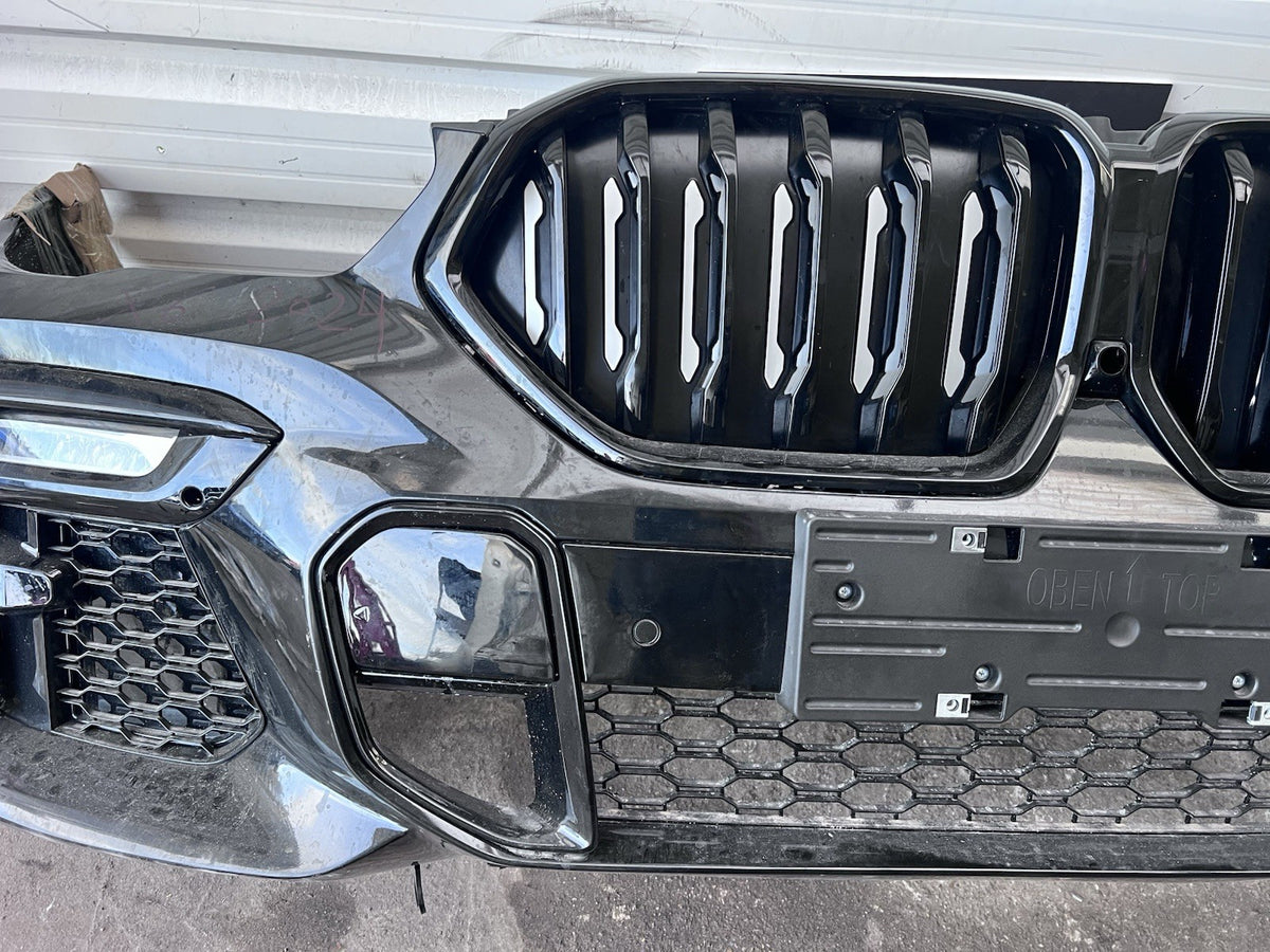 BMW X5/X6 M Sport Complete Front Bumper With Sensors & Wire Genuine 2019-2023