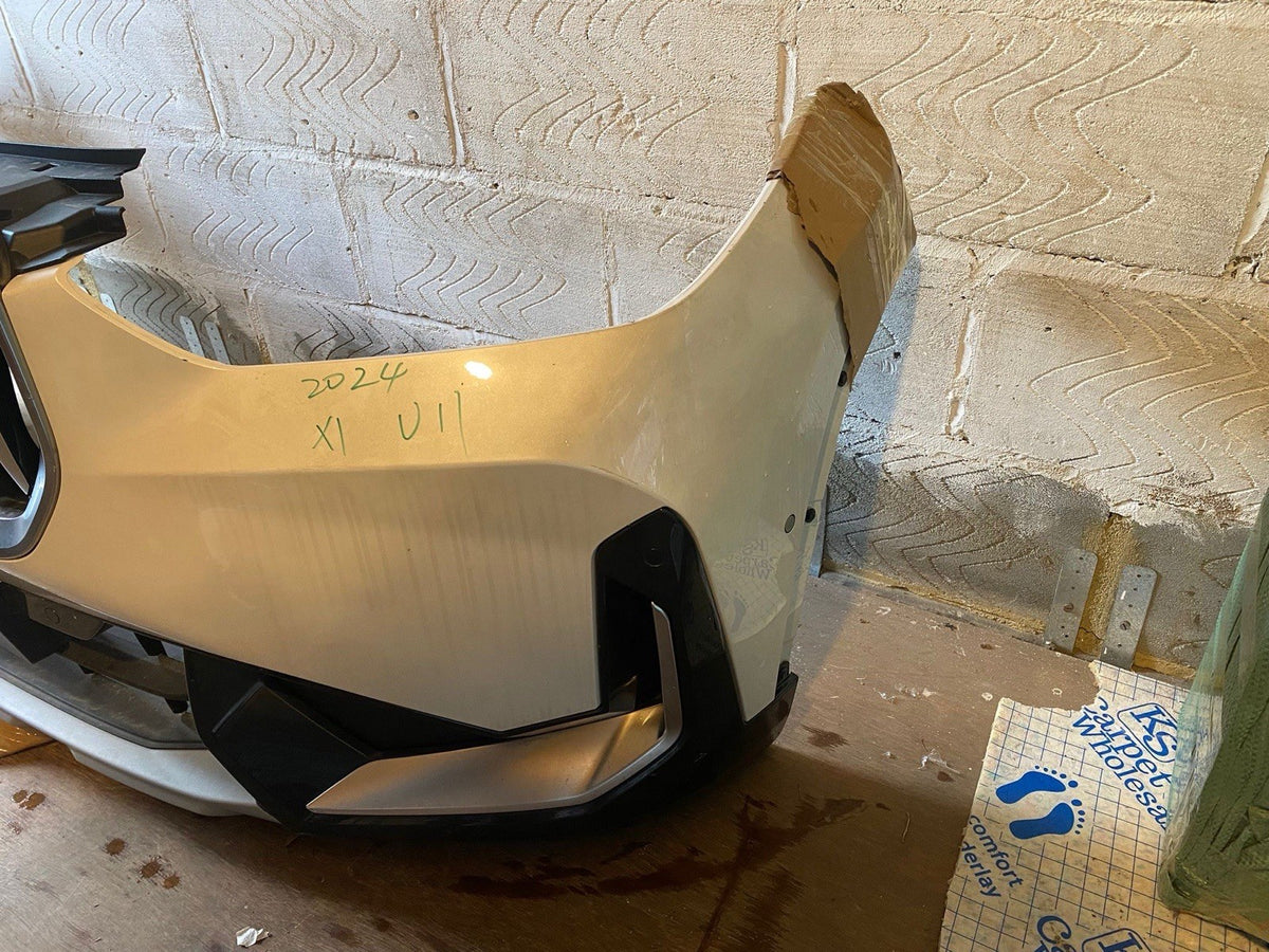 BMW X1 U11 Complete Front Bumper With Wires And Sensors Genuine 2024