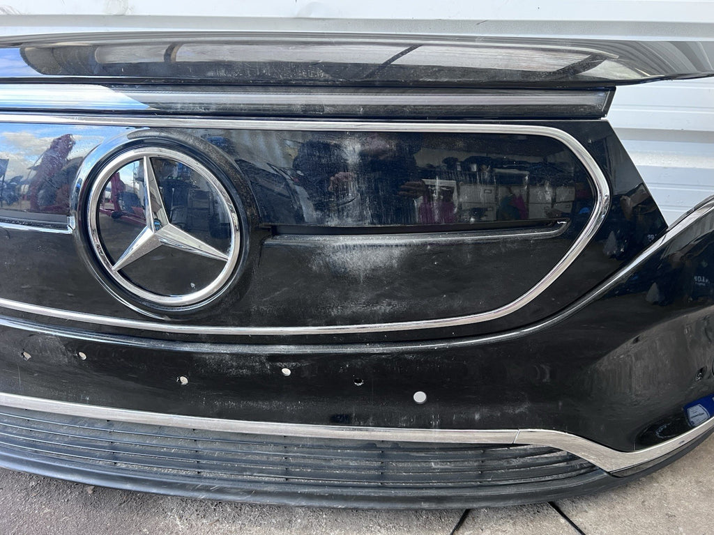 Mercedes Benz EQA Front Bumper Black With Sensors And Wire Genuine