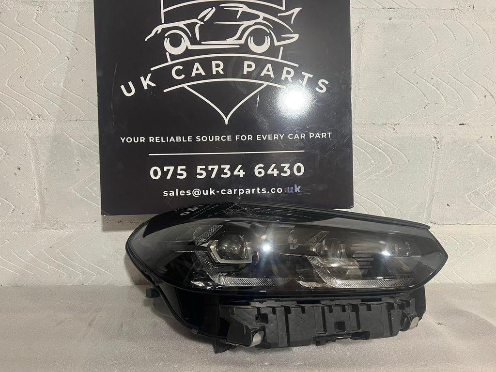 BMW X3 IX3 G01 X4 G02 LCI RIGHT DRIVER SIDE LED HEADLIGHT 2022-2025 Genuine