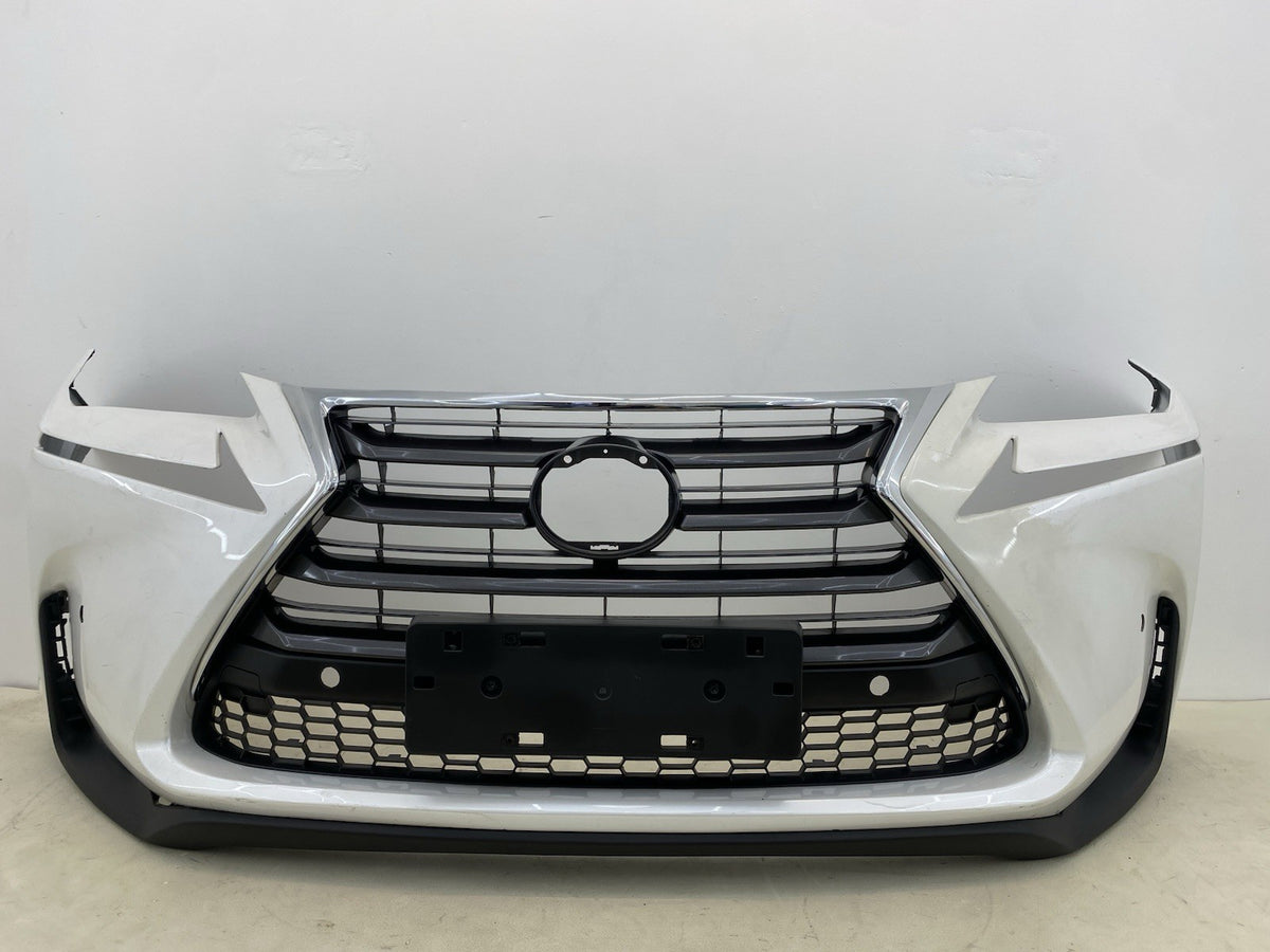 LEXUS NX 300H COMPLETE FRONT BUMPER WITH GRILL GENUINE 2014-2018
