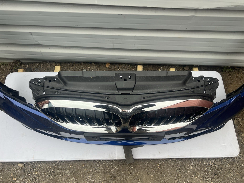 BMW 3 Series G20 G21 Complete Front Bumper 2019-2022 In Blue Genuine